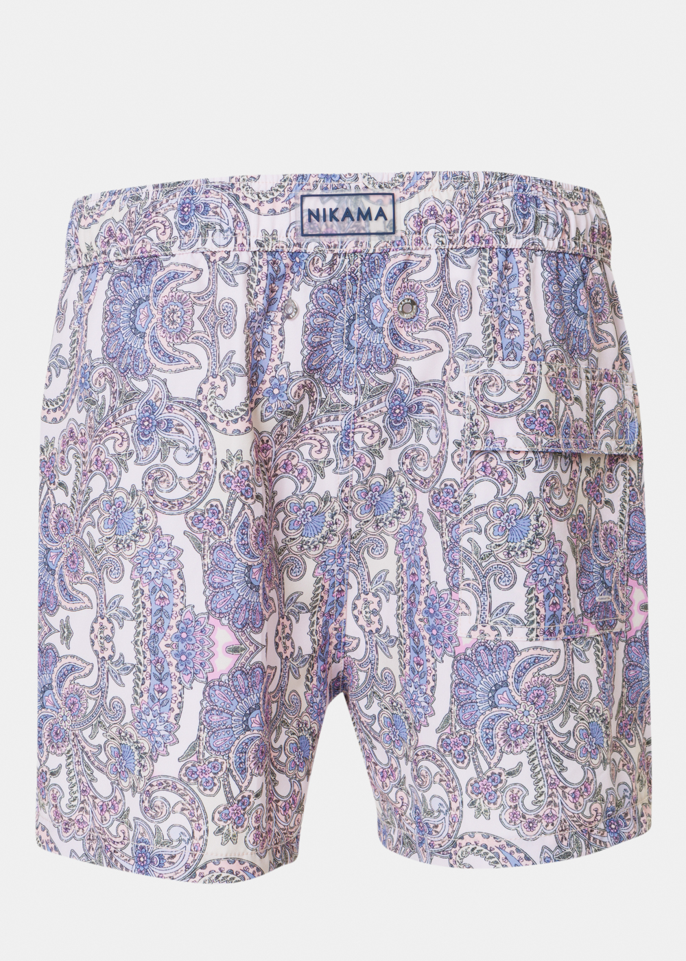 Pink Paisley Classic Men Swimwear